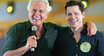 Caiado lança Daniel Vilela ao governo com presença de 209 prefeitos, em Jaraguá